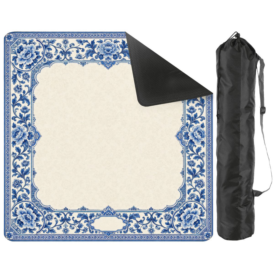 Porcelain Garden Mahjong Mat